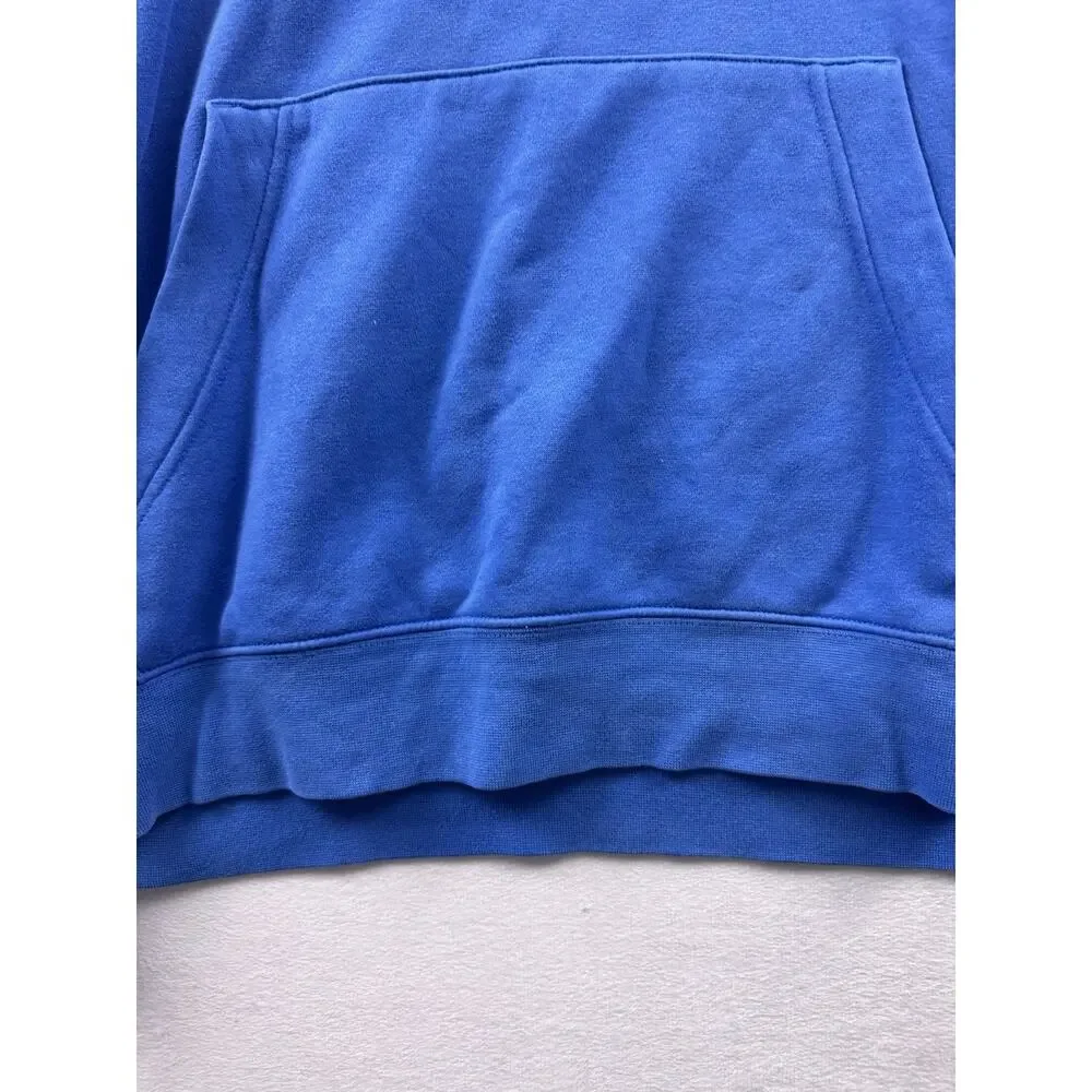 Nike Sportswear Club Fleece Pullover Hoodie Men’s Large Blue Read